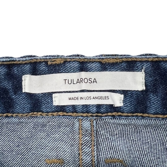 Revolve Tularosa Emma High-Rise Short 100% Cotton in Copacabana Size 30 - Picture 4 of 11